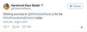 Vice President elections, Naidu vs Gandhi: latest updates