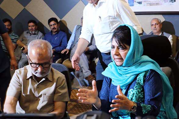 Muscular security policy will not work in J&K: Mehbooba says after her resignation
