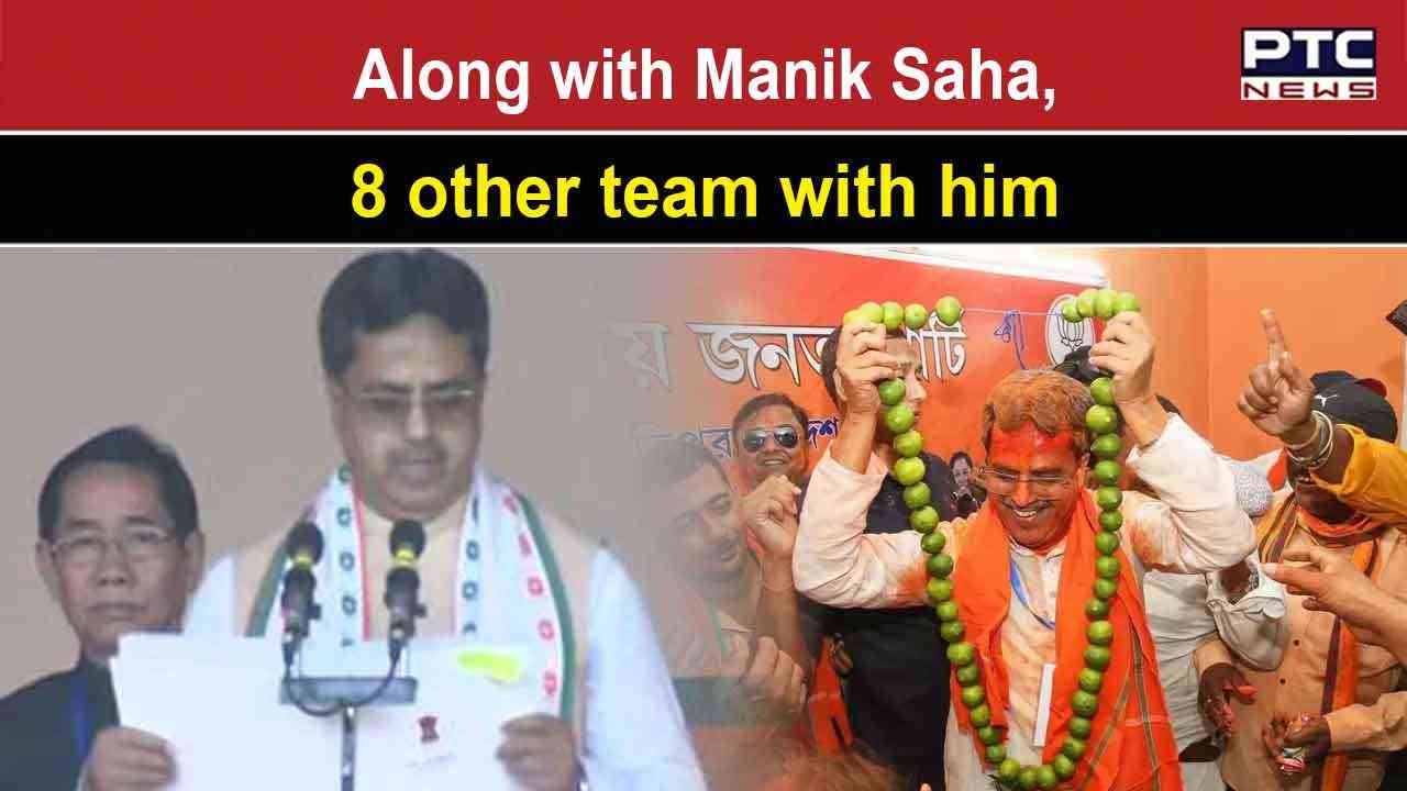 Manik Saha Takes Oath Today As Tripura CM In Presence Of PM Narendra