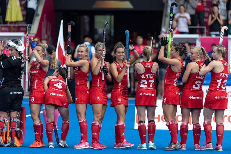 Vitality Hockey Women's World Cup : England held to 1-1 draw by the United States