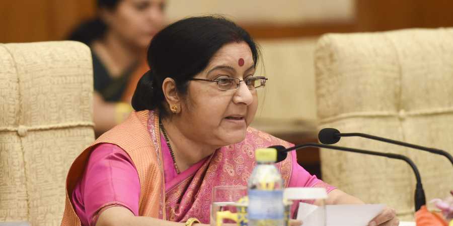 Swaraj assures help to Indian stranded in US days before his wedding