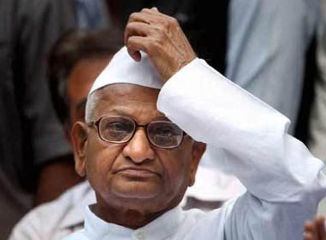 Anna Hazare to launch hunger strike for Lokpal from Oct 2