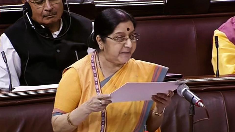 India to raise H-1B visa issue during '2+2 dialogue' with US, says Sushma Swaraj