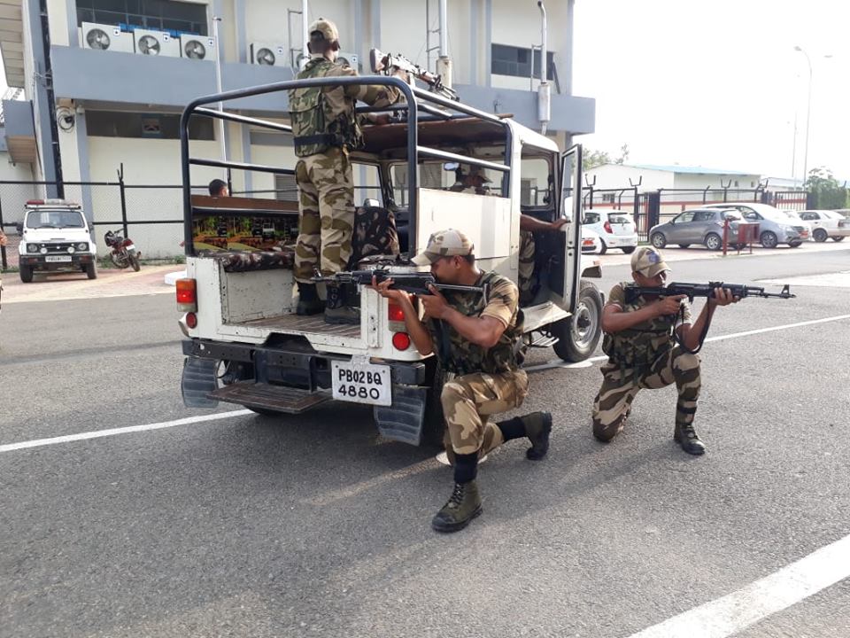 High alert at Sri Guru Ramdass International Airport ahead of Independence Day
