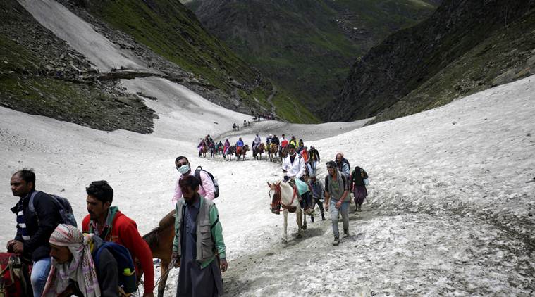 148 pilgrims leave for Amarnath Yatra from Jammu base camp today