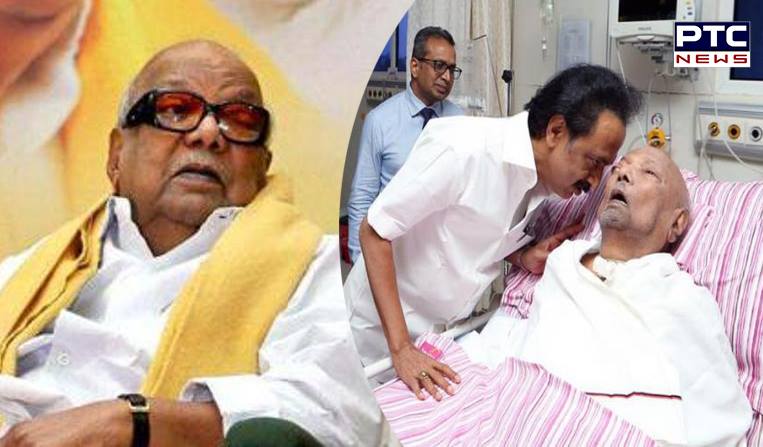 M Karunanidhi, former Tamil Nadu CM, dies at 94 in Chennai hospital