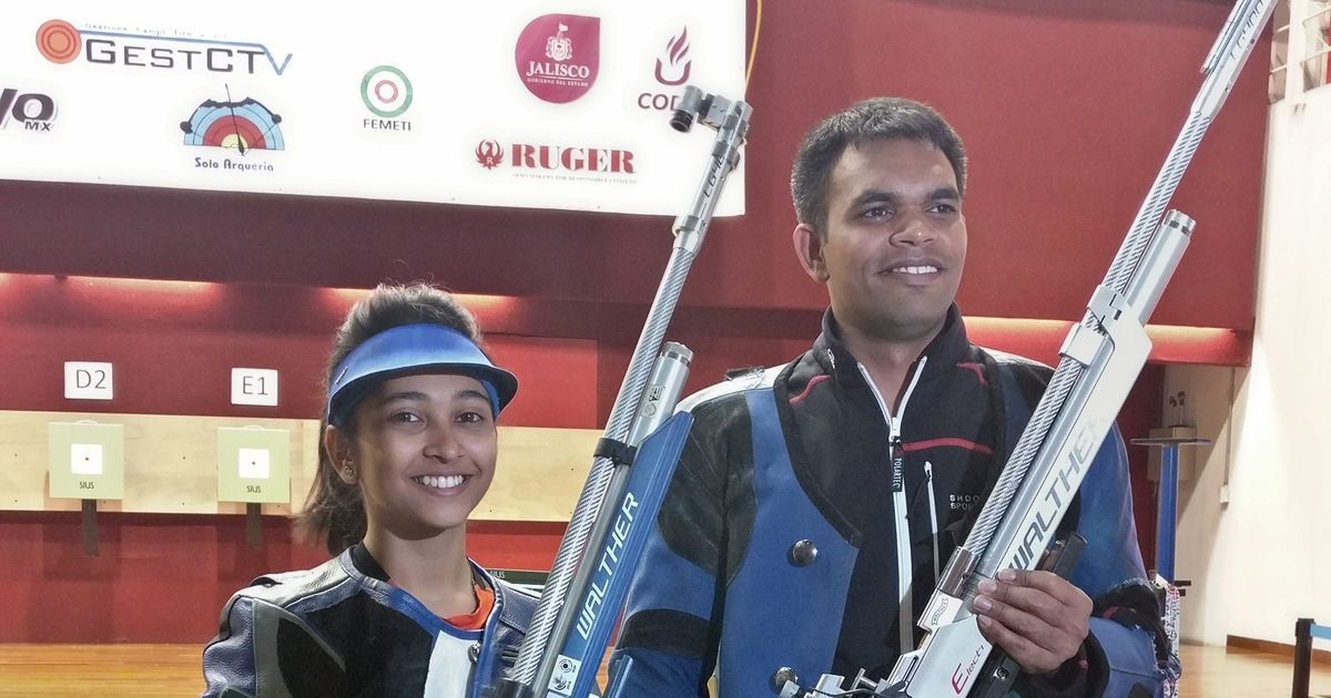 Asian Games 2018: Shooters Apurvi Chandela And Ravi Kumar Bag Bronze In 10m Air Rifle Mixed Team Event