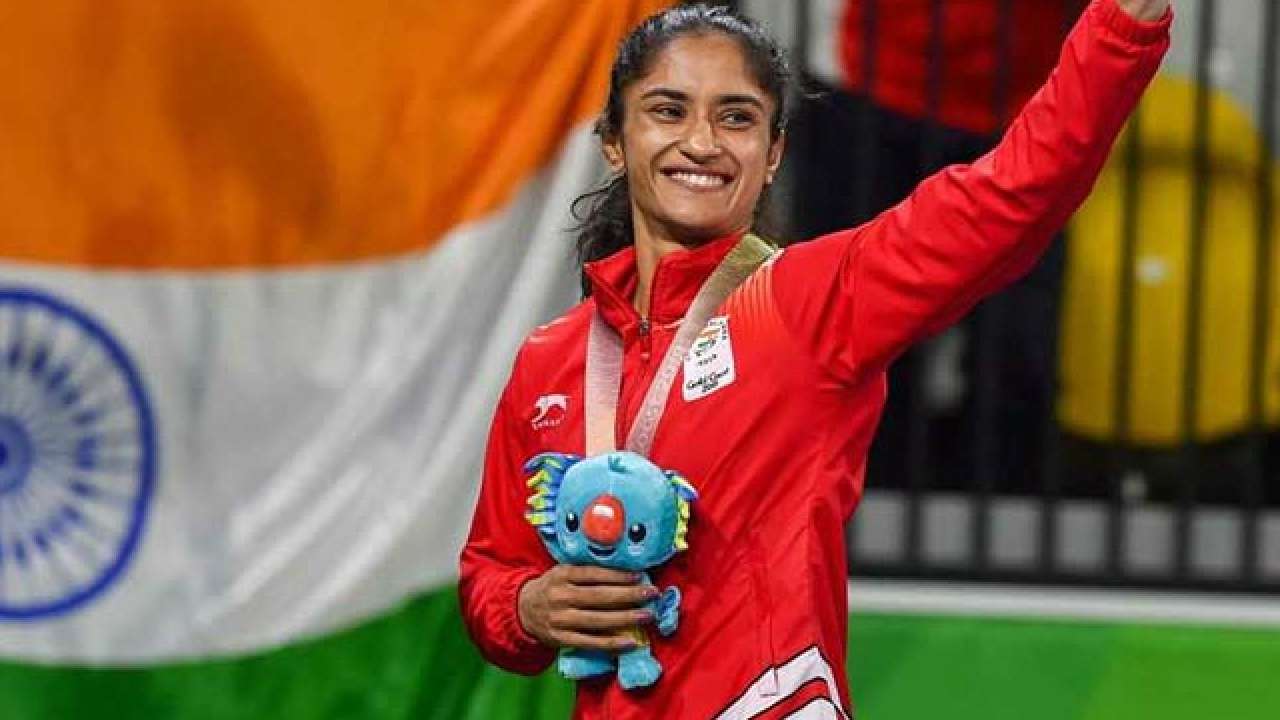 ਏਸ਼ੀਅਨ ਖੇਡਾਂ 2018 : ਭਾਰਤੀ ਮਹਿਲਾ ਪਹਿਲਵਾਨ ਵਿਨੇਸ਼ ਫੋਗਾਟ ਨੇ ਜਿੱਤਿਆ ਗੋਲਡ ਮੈਡਲ