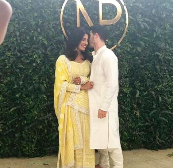 Images straight from Priyanka-Nick Engagement Ceremony