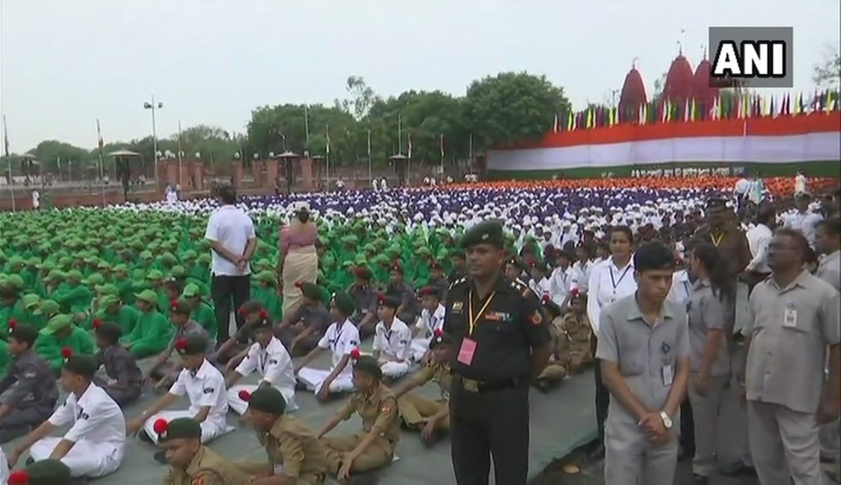 Full dress rehearsal at Red Fort ahead of Independence Day 2018