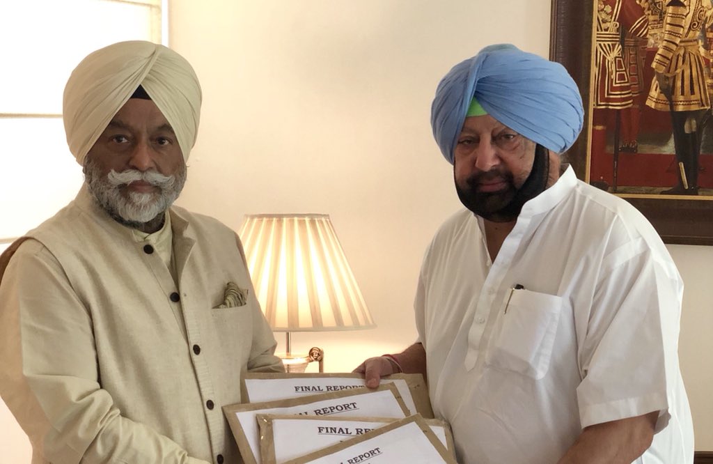 Justice Ranjit Singh Commission submits full and final report to CM