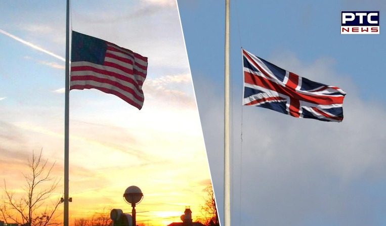 Union Jack And US Flag Flies At Half-Mast As Tribute To Atal Bihari Vajpayee