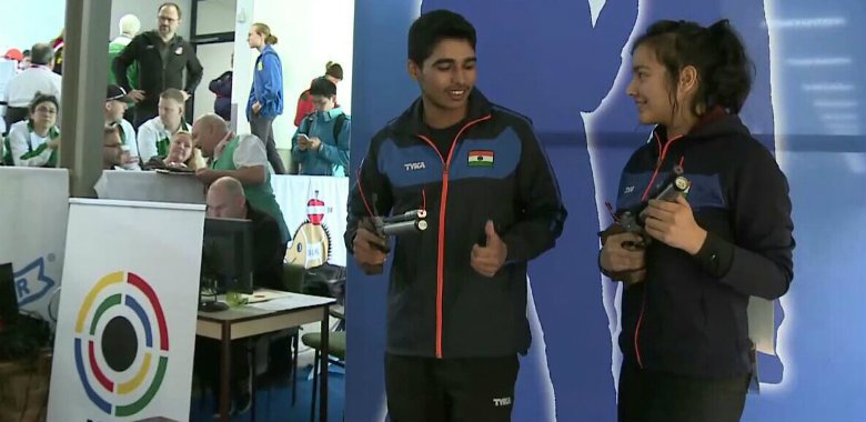 Indian shooter Saurabh Chaudhary sets junior world record! Wins Gold!