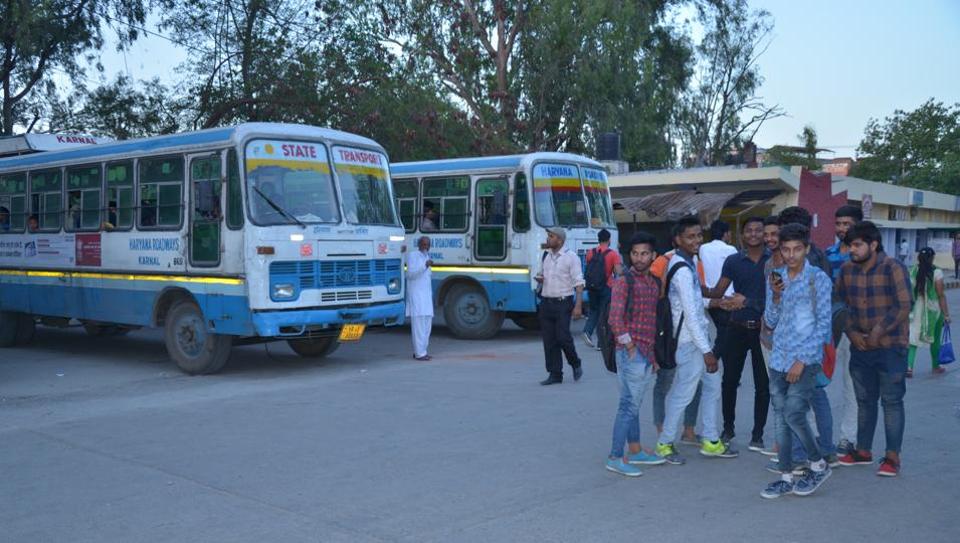Haryana Roadways State Transport Is Observing A One-Day Strike