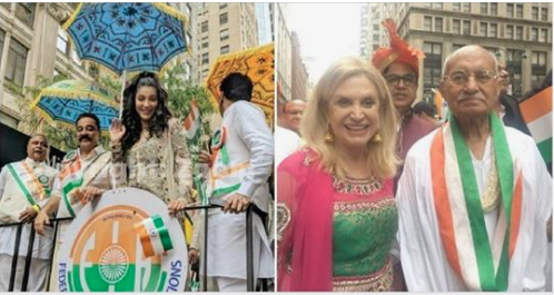 1.5 Lakh Indians March In New York To Celebrate Independence Day