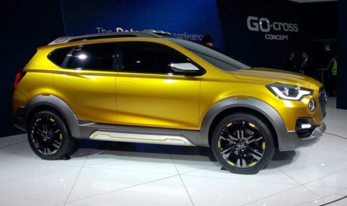 Datsun unveils Go Cross subcompact SUV in India at the Auto Expo