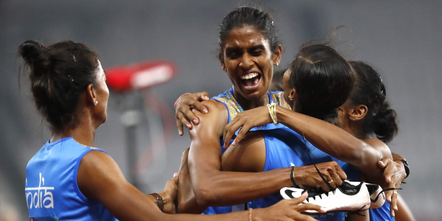 18th Asian Games: Women's 4x400m relay team wins gold