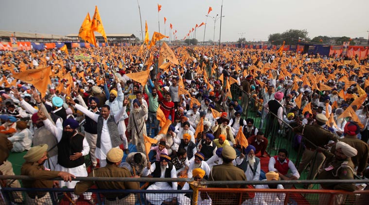 Kurukshetra: Massive response to maiden rally of Akali Dal at Pipli