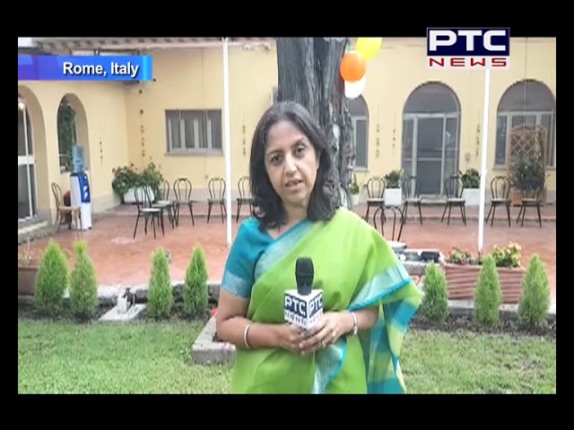 Independence Day Celebrations at Indian Embassy in Rome, Italy