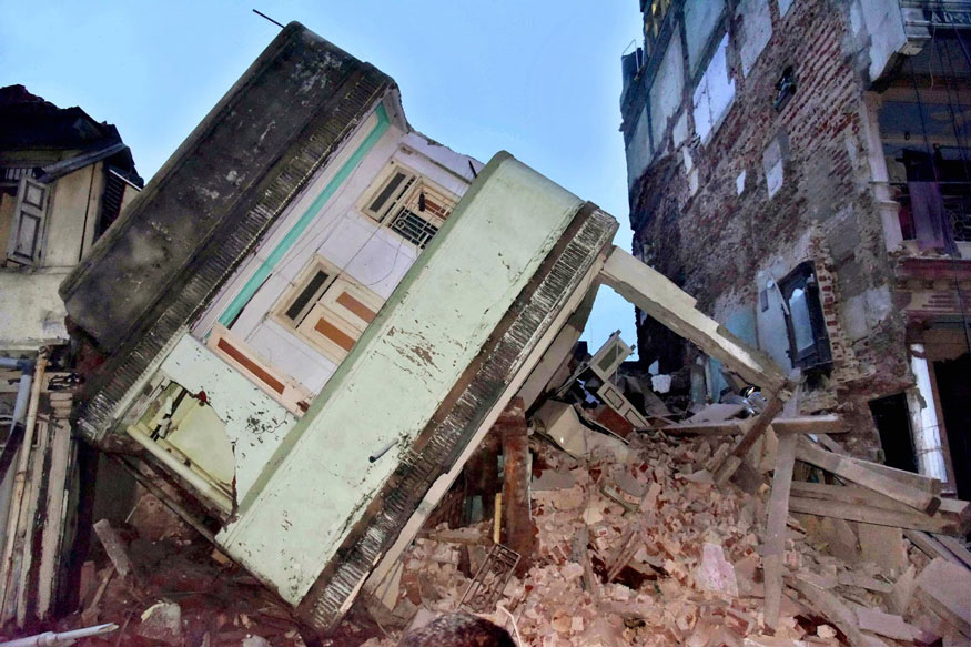 Delhi: Three-Storeyed Building Collapses; Children dead