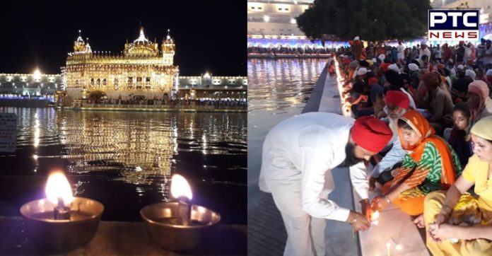 ਸ੍ਰੀ ਗੁਰੂ ਗ੍ਰੰਥ ਸਾਹਿਬ ਜੀ ਦੇ ਪ੍ਰਕਾਸ਼ ਗੁਰਪੁਰਬ ਮੌਕੇ ਸ੍ਰੀ ਹਰਿਮੰਦਰ ਸਾਹਿਬ ਦਾ ਅਲੌਕਿਕ ਨਜਾਰਾ ,ਦੇਖੋ ਤਸਵੀਰਾਂ Sri Guru Granth Sahib ji Parkash Gurpurab Sri Harmandir Sahib