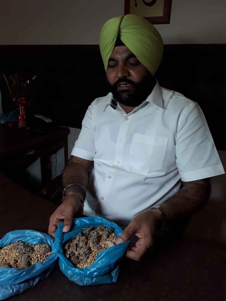 Lok Sabha member Gurjeet Aujla questions Congress for selling poor quality wheat in Punjab