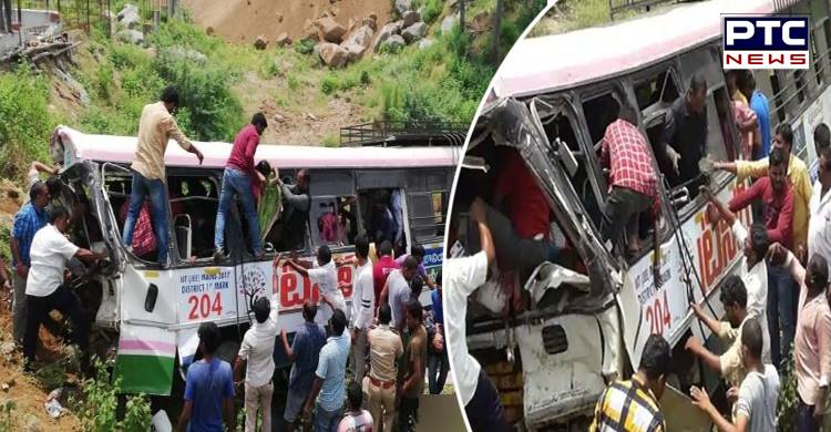 52 Pilgrims killed, 20 Injured as Bus Falls into Gorge in Telangana