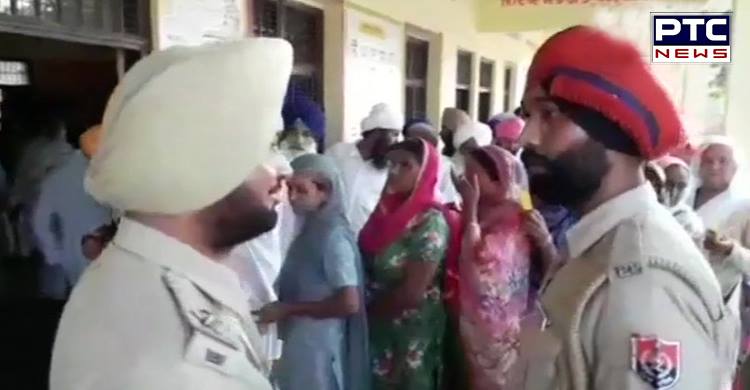 Zila Parishad and Block Samiti elections: Patiala DC and SSP visit polling booth for inspection