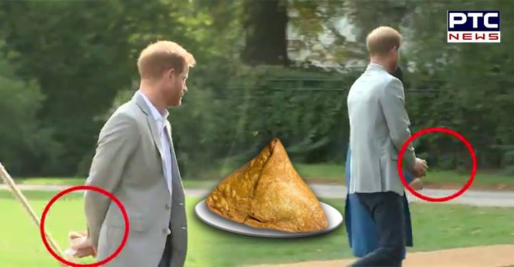Prince Who Sneaks out Samosas From A Royal Charity Event; Watch Video