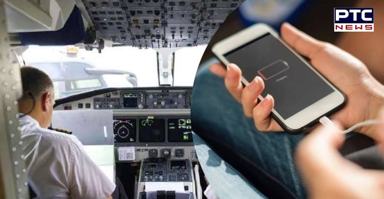 Drunk Passenger tries to enter Plane Cockpit to charge Mobile Phone