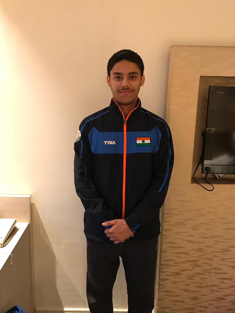 S.Korea: Udhayveer Sidhu in Individual category and Indian team wins gold medal in 52nd ISSF World Shooting Championship