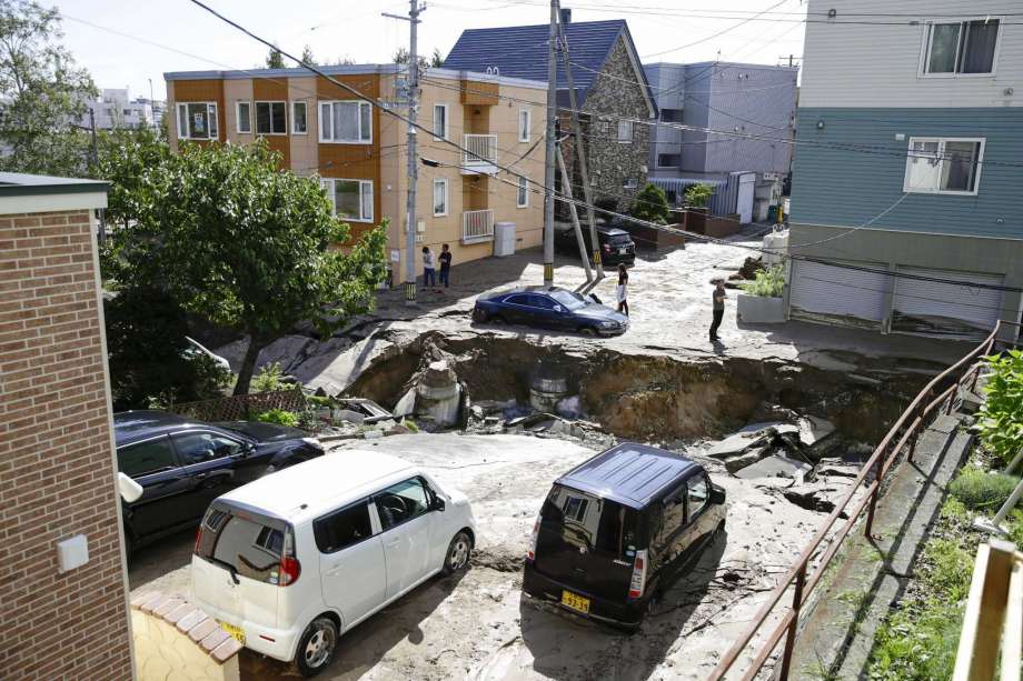 Earthquake Japan: Homes buried Under Landslide, Millions Without Power