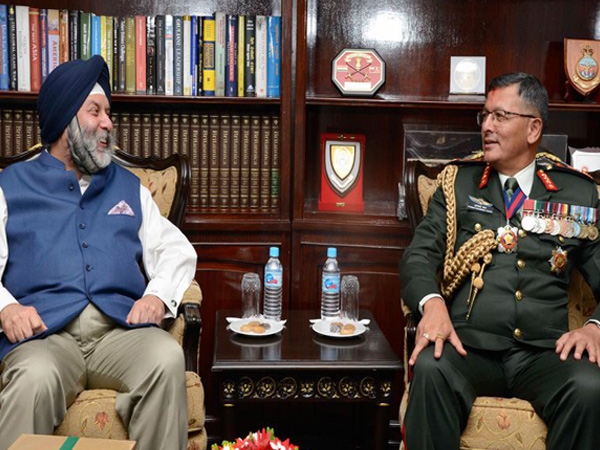 Indian Envoy Meets New Nepal Army Chief