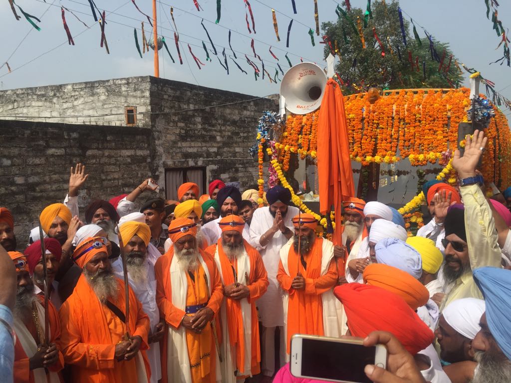 Bikram Majithia participates in  Baba Jiwan Singh Chetna March to seek blessings of Almighty