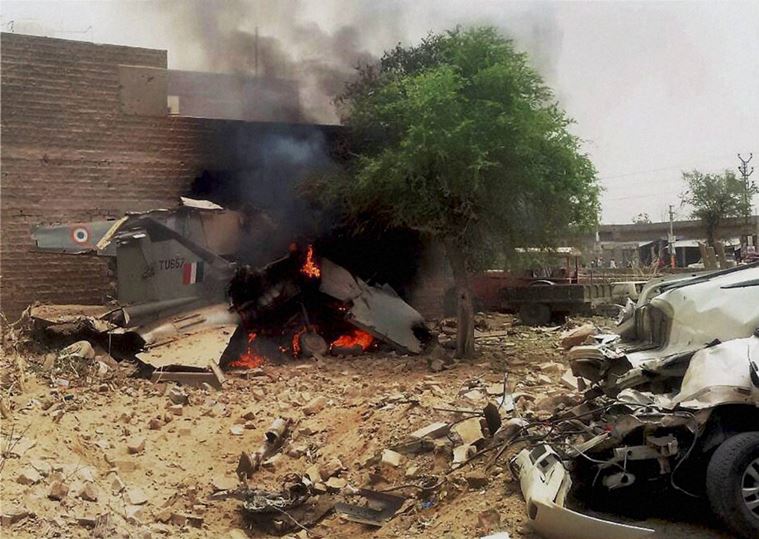 Indian Air Force’s MiG 27 Crashes near Jodhpur, Rajasthan