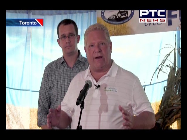 Ontario Premier Doug Ford Vowed to Stand Up for the Farmers