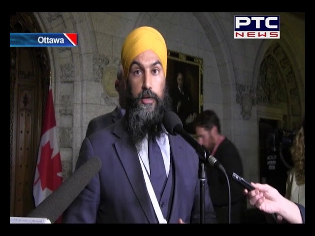 NDP Leader Jagmeet Singh Stand by his Decision on Erin Weir