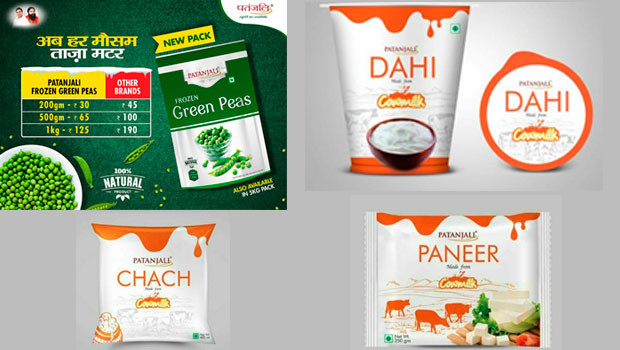 Baba Ramdev's Patanjali launches dairy, frozen products