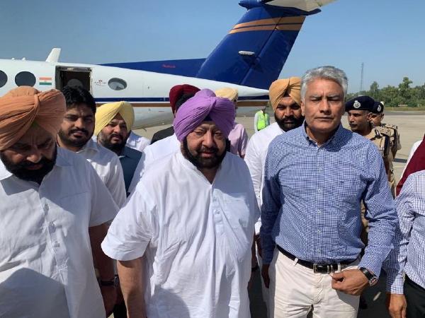 Punjab CM Amarinder Singh reaches Amritsar, heads straight to hospital