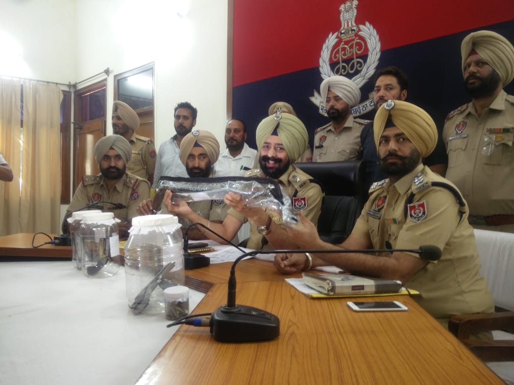 Huge cache of arms recovered from man behind conspiracy to assassinate Badal