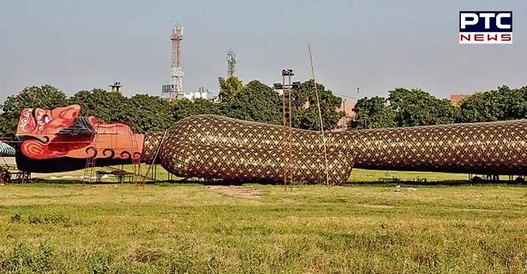 Watch World's tallest Ravana effigy in Panchkula on this Dussehra