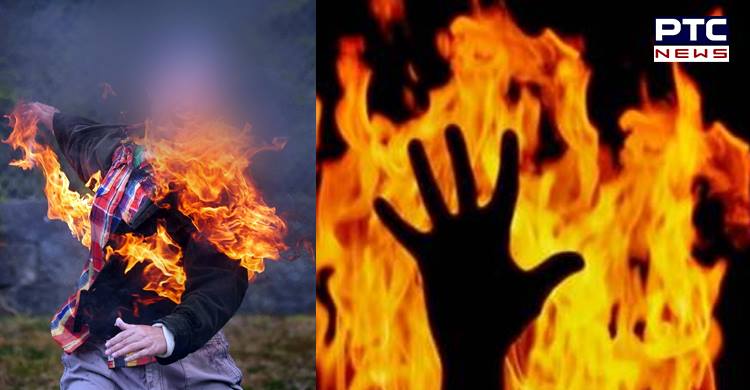 Woman sets afire 4 children, kills herself after a dispute with husband