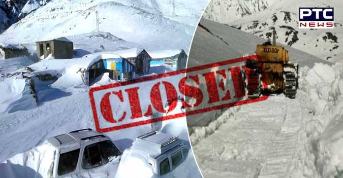 Due to freezing temperature, Manali-Leh and Kaza roads closed