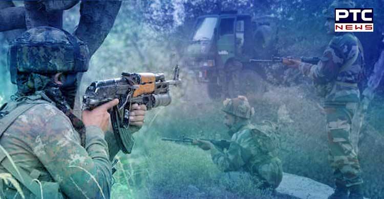 2 Encounters underway between security forces and terrorists in J&K