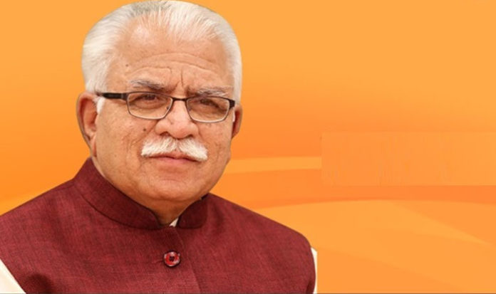 Haryana CM Manohar Lal Khattar Haryana CM Manohar Lal Khattar