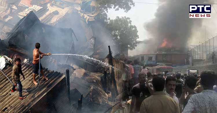 Major fire at slum in Bandra, no loss of life reported