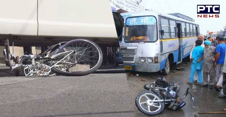 Motorcyclist and Cyclist hit by PRTC bus; dies