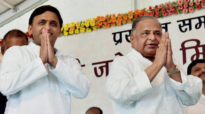 Mulayam leaves SP workers wondering for whom to work for in LS polls - Akhilesh or Shivpal Mulayam leaves SP workers wondering for whom to work for in LS polls - Akhilesh or Shivpal