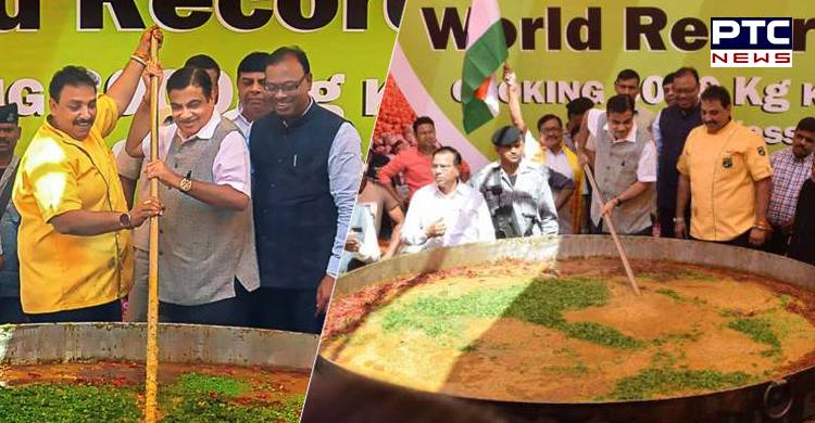 Nagpur Chef prepares 3000 kgs of Khichdi to set world record