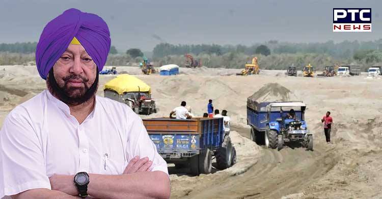 Capt Amarinder Led Cabinet Approves New Sand and Gravel Policy to Curb Illegal Mining & Boost Revenue